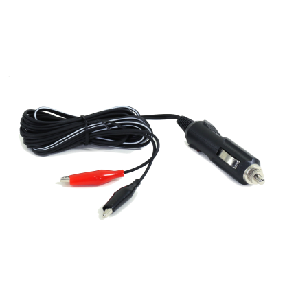 DC Plug with Alligator Clips