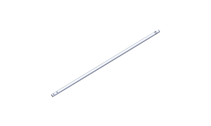 Straight Canopy Support Poles