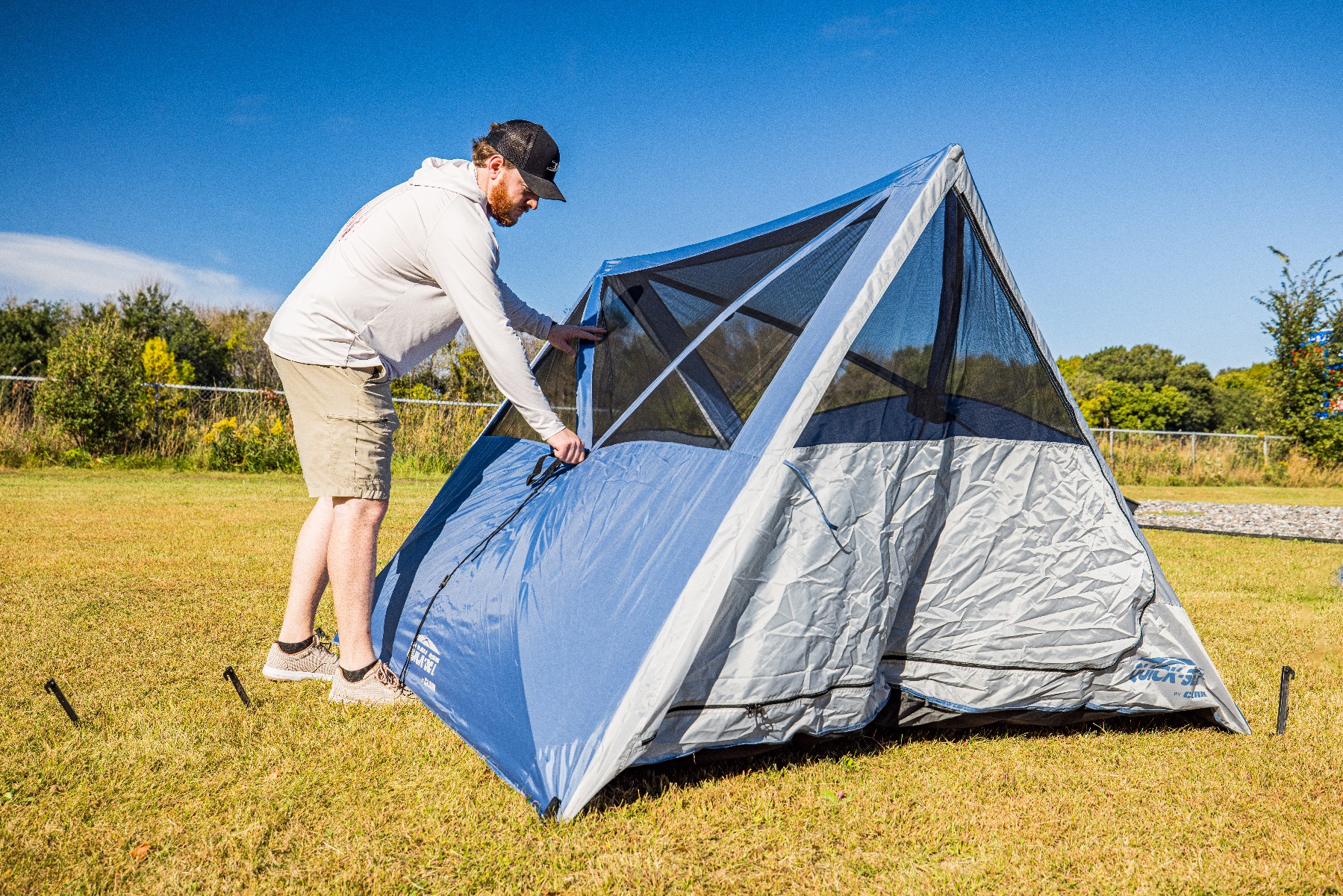 Clam Apex A-Frame Camping Tent