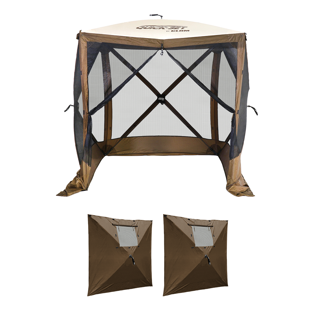 Brown Traveler Bundle with Two Wind Panels