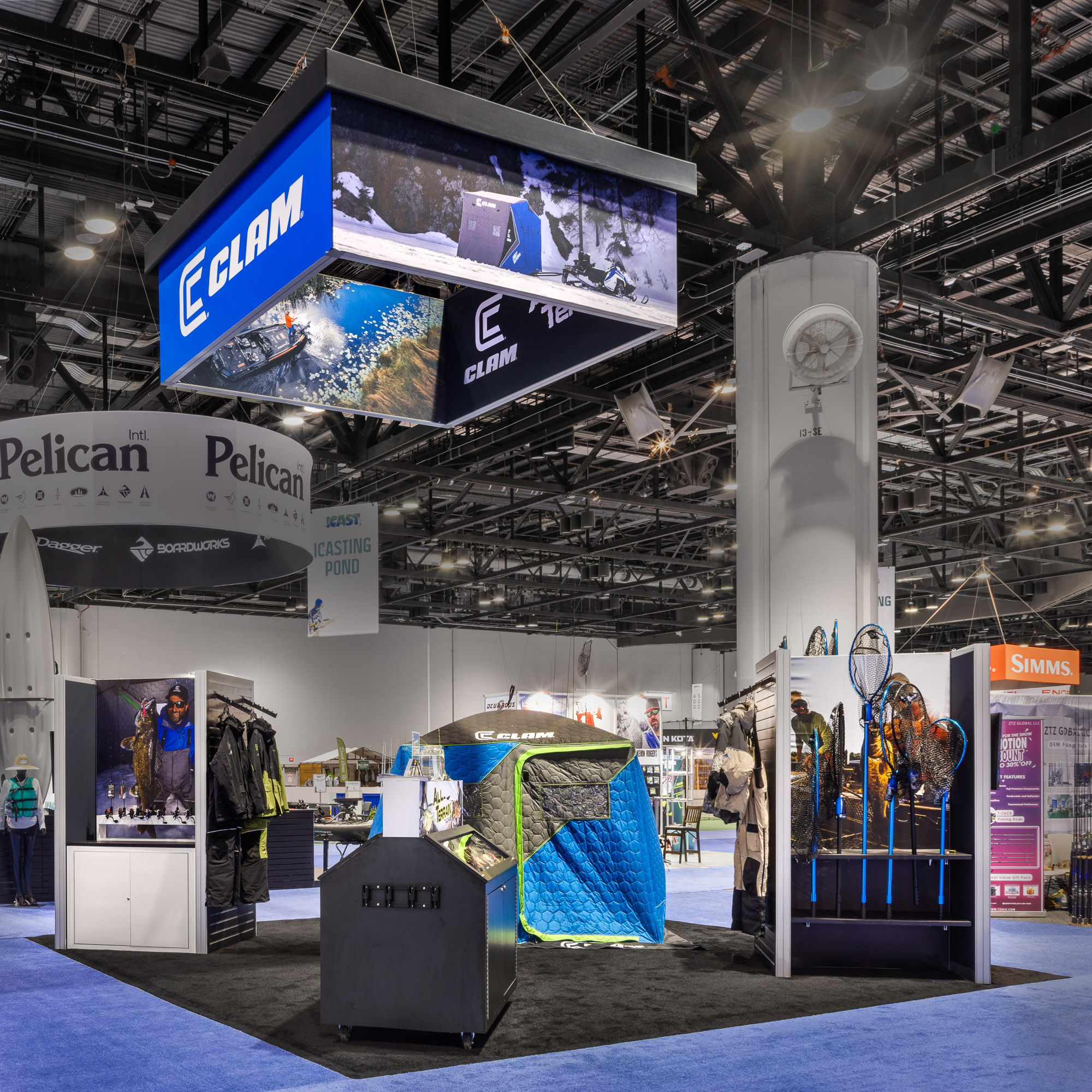 Clam Outdoors Previews New Ice Fishing Products at ICAST 2023